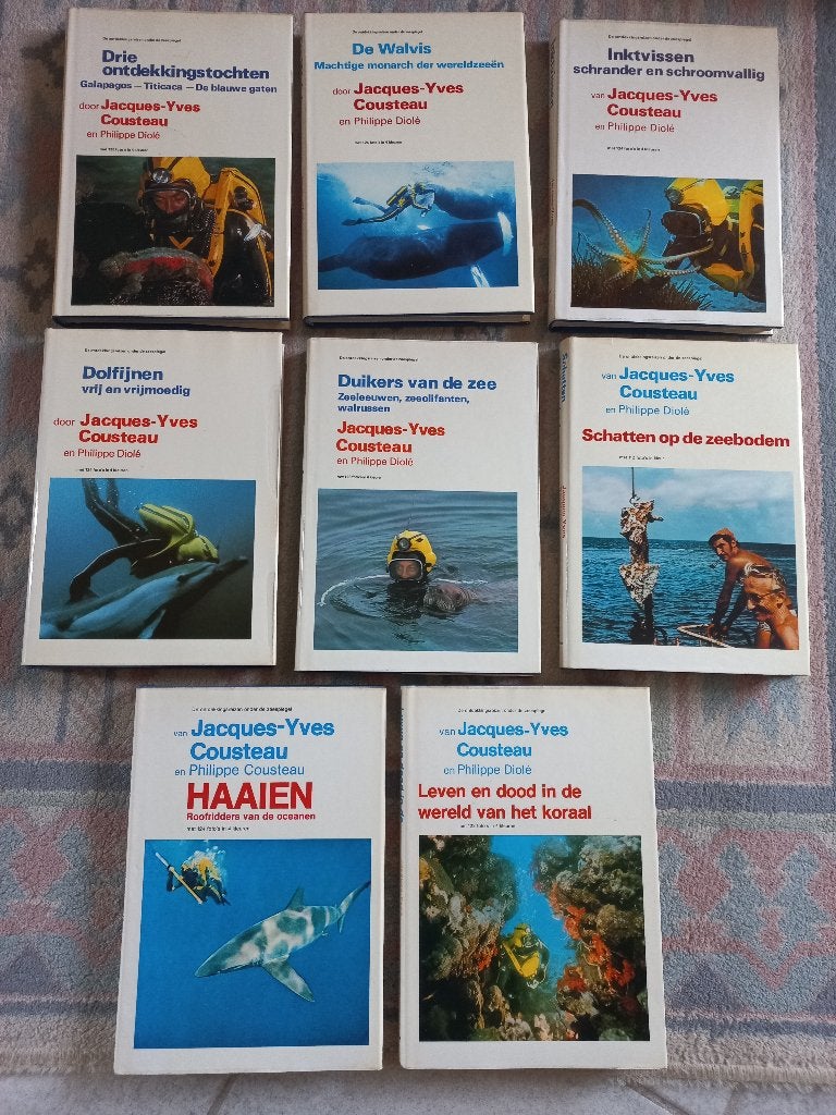 Boeken van Jacques-Yves Cousteau, Ophalen, Zo goed als nieuw, Natuur algemeen