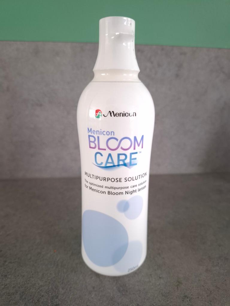 Menicon Bloom Care lenzenvloeistof 250ml, Ophalen of Verzenden, Nieuw, Ogen, Reiniging