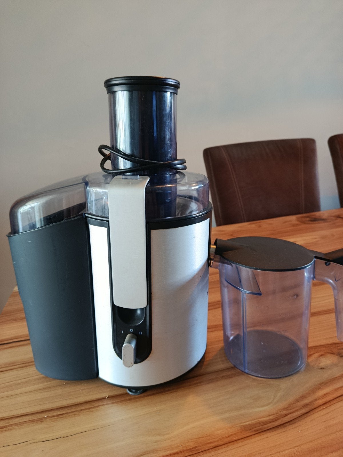 Philips Sapcentrifuge - Vers sap in een handomdraai!, Witgoed en Apparatuur, Juicers, Ophalen of Verzenden, Gebruikt, Elektrisch