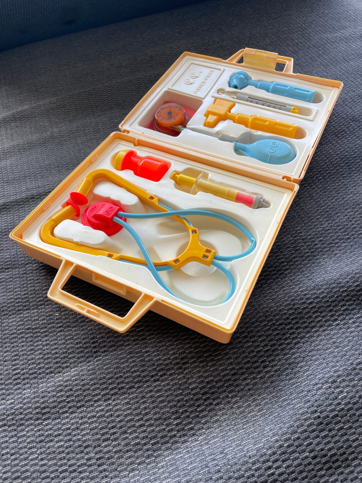 Vintage Fisher-Price Dokter Set Speelgoed, Kinderen en Baby's, Ophalen of Verzenden, Gebruikt, Jongen of Meisje