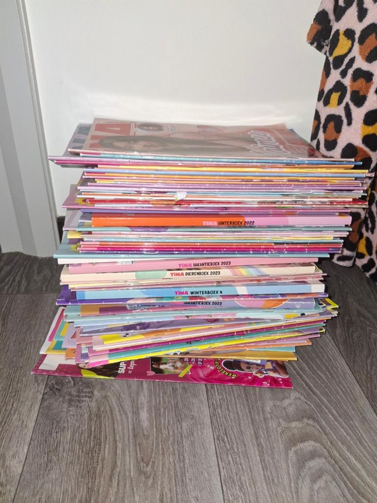 Tina meiden bladen gratis op te halen, Boeken, Tijdschriften en Kranten, Ophalen of Verzenden, Gelezen, Damesbladen