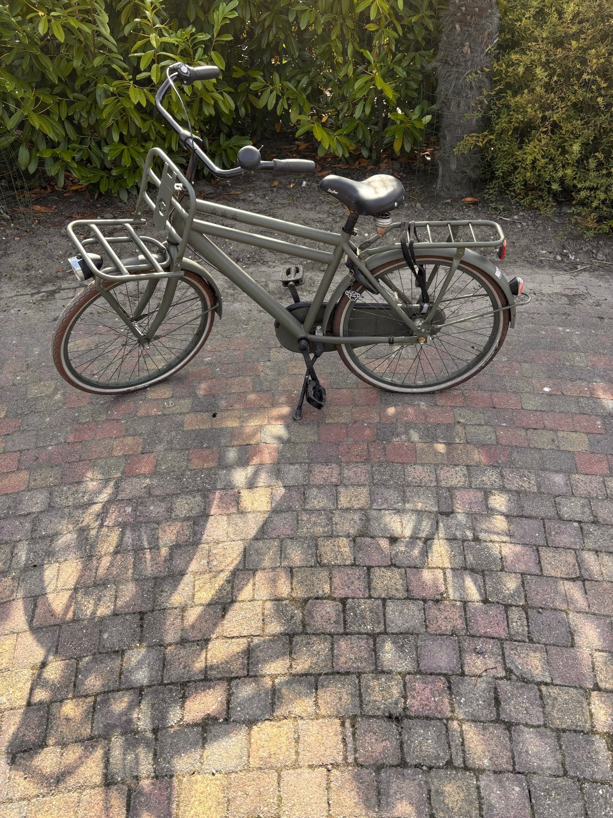 Cortina fiets met voordrager en achterdrager, Fietsen en Brommers, Ophalen, Gebruikt, Versnellingen