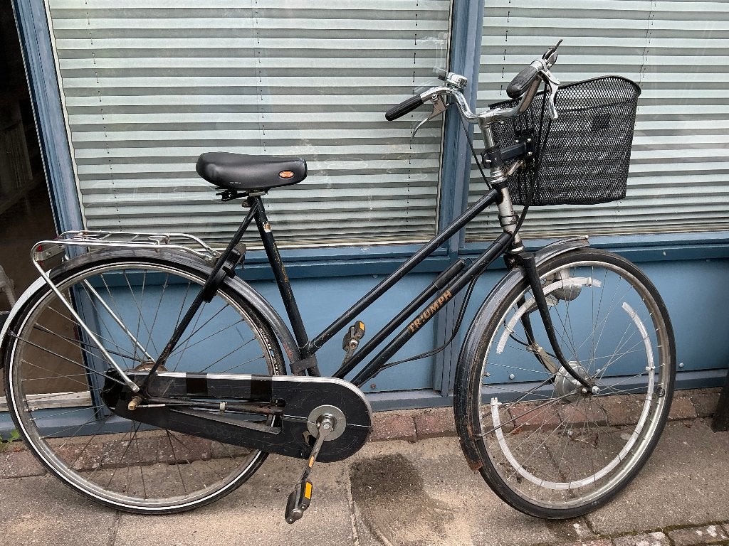 damesfiets merk Triumph, Gebruikt, Versnellingen, 56 cm of meer, Trommelrem