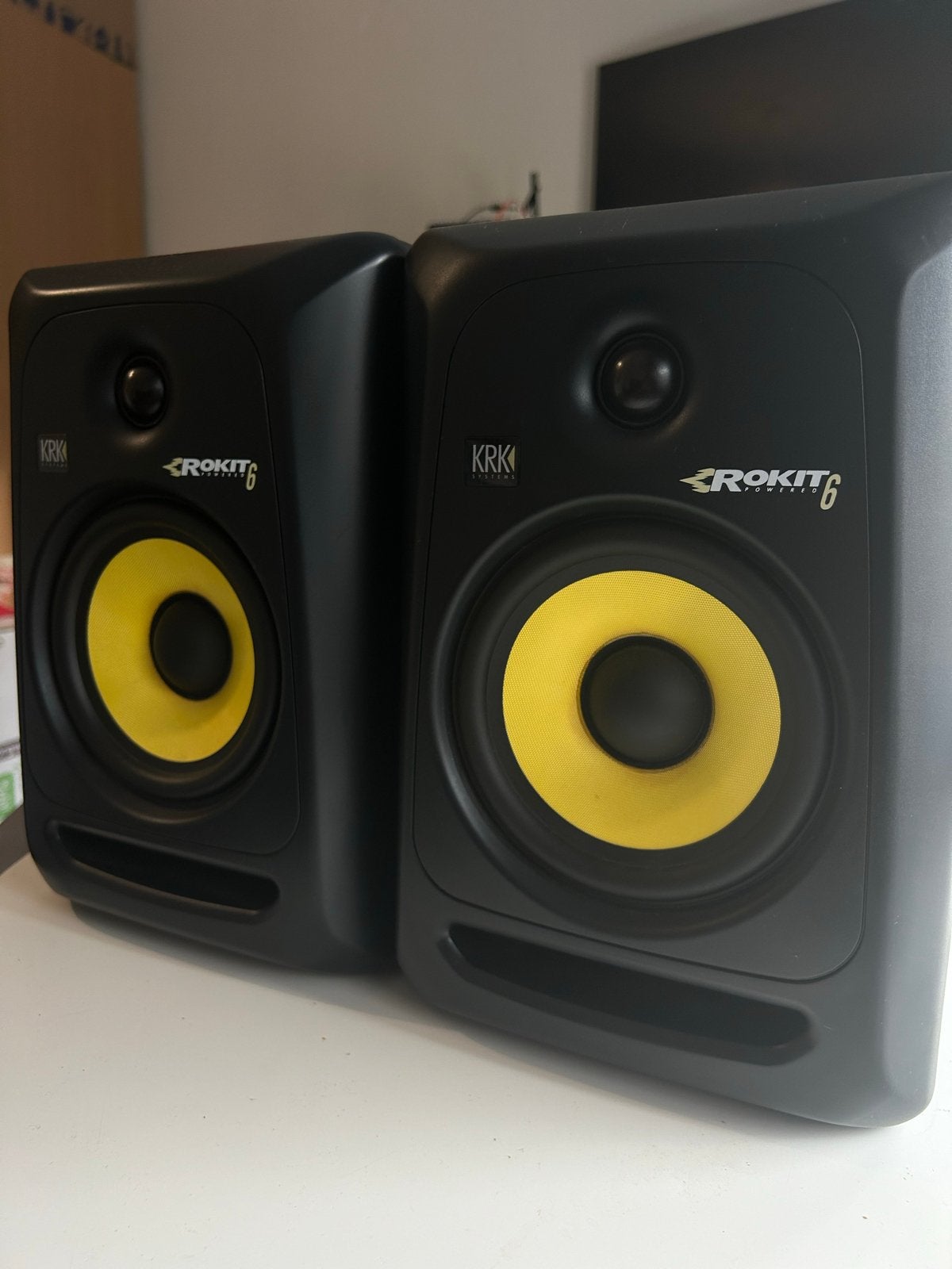 KRK Rokit 6 G3 Studiomonitoren (set van 2), Audio, Tv en Foto, Luidsprekers, Gebruikt, Studiomonitor, 60 tot 120 watt, KRK, Ophalen of Verzenden
