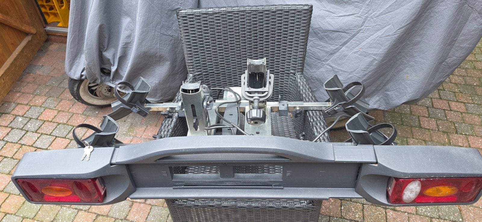 Twinny Load Traditional CK trekhaak fietsendrager, Ophalen, 2 fietsen, Gebruikt, Trekhaakdrager