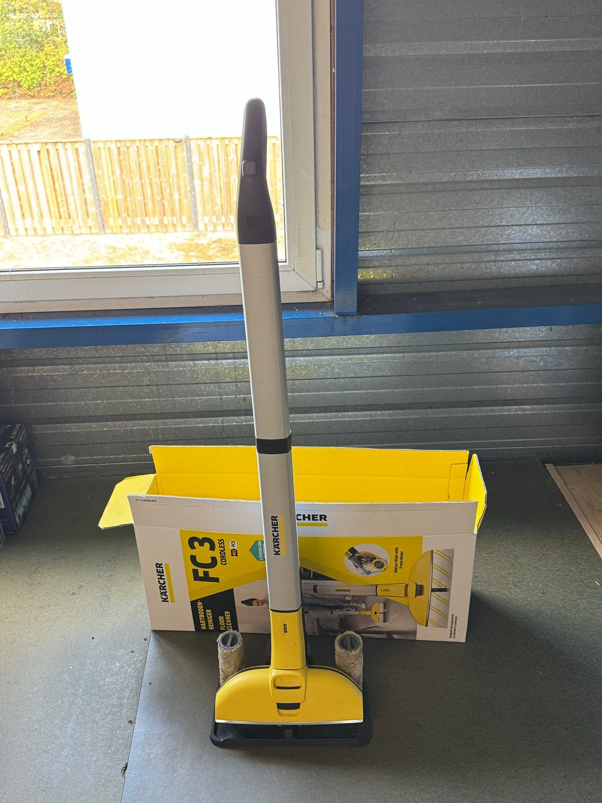 Kärcher FC 3 Cordless Vloerreiniger - Zo goed als nieuw, Witgoed en Apparatuur, Stofzuigers, Kärcher, Draadloos, Ophalen of Verzenden