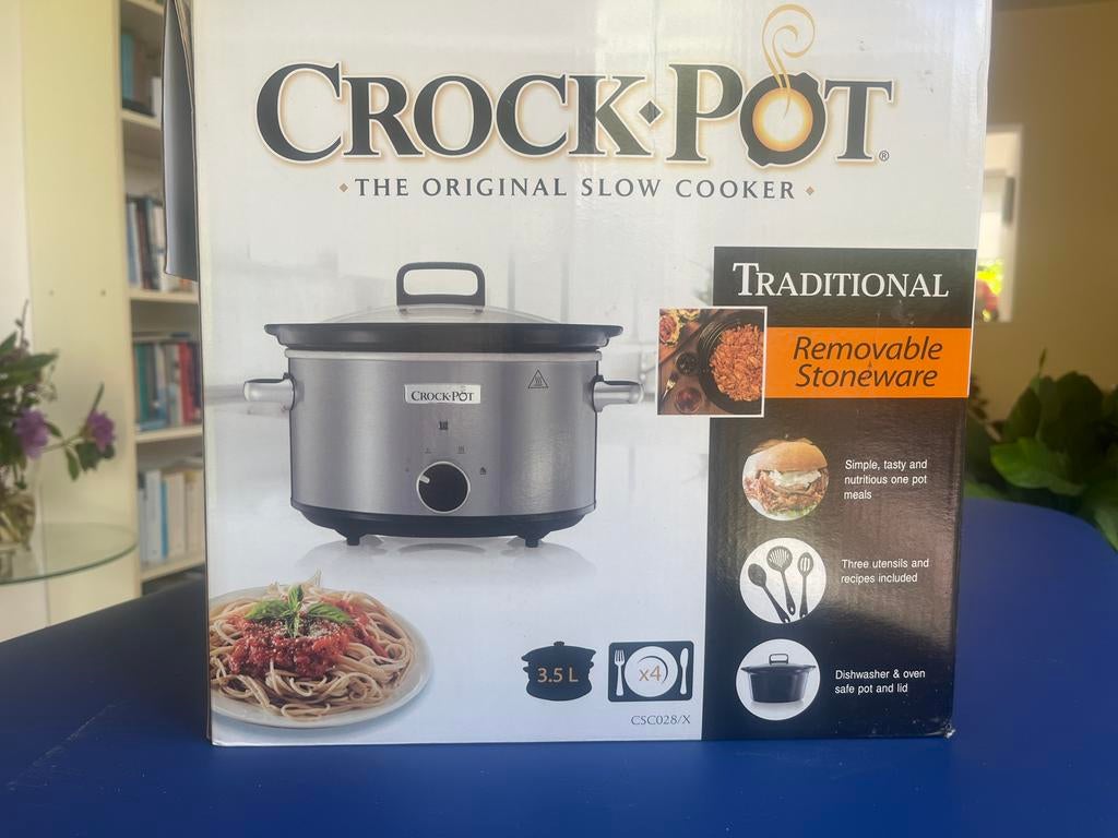 Crock-Pot The Original Slow Cooker 3.5L, Ophalen, Zo goed als nieuw
