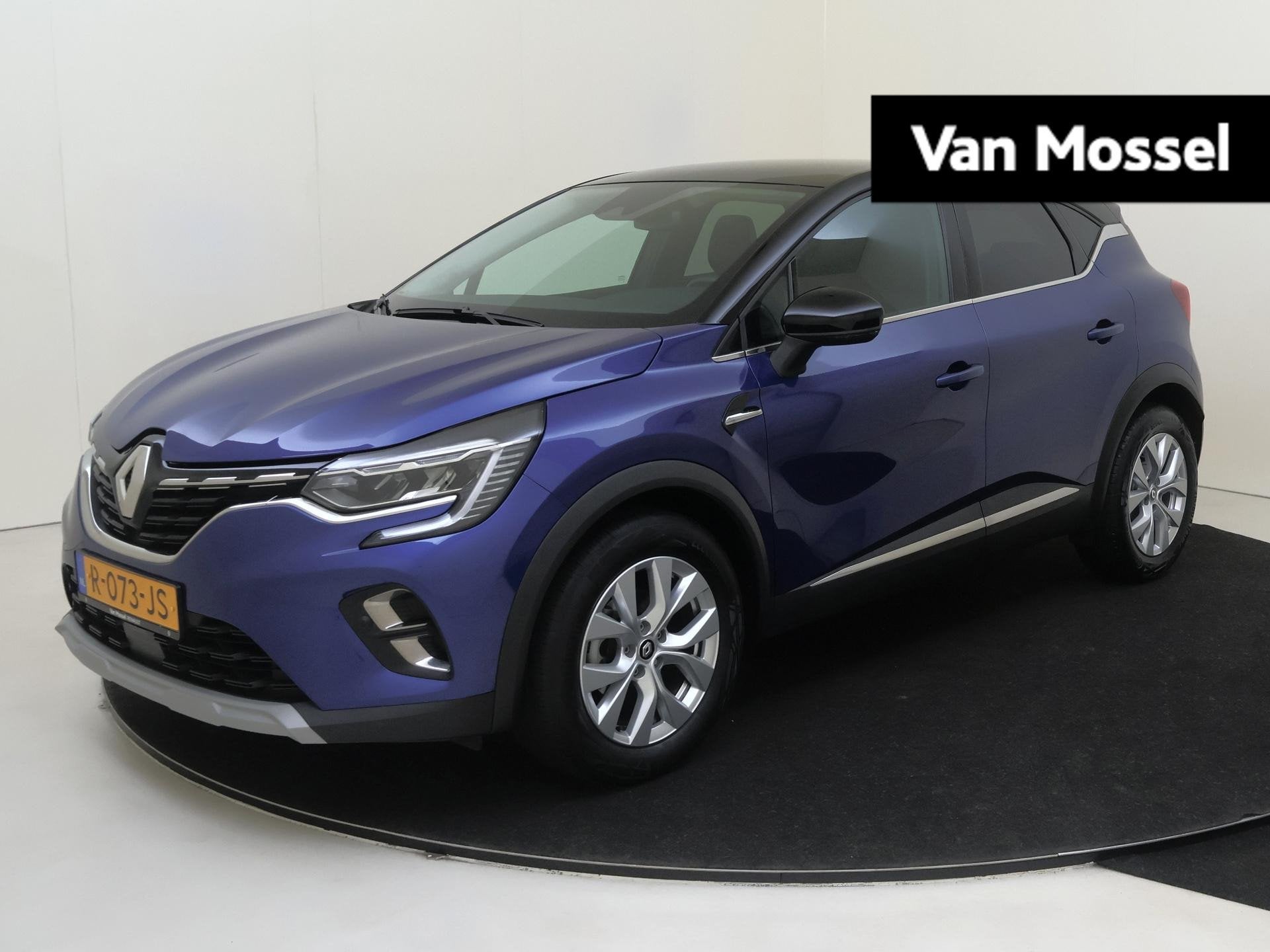 Renault Captur 1.0 TCe 90 Intens | Navigatie | Camera | Auto, Auto's, Voorwielaandrijving, Gebruikt, Euro 6, Blauw