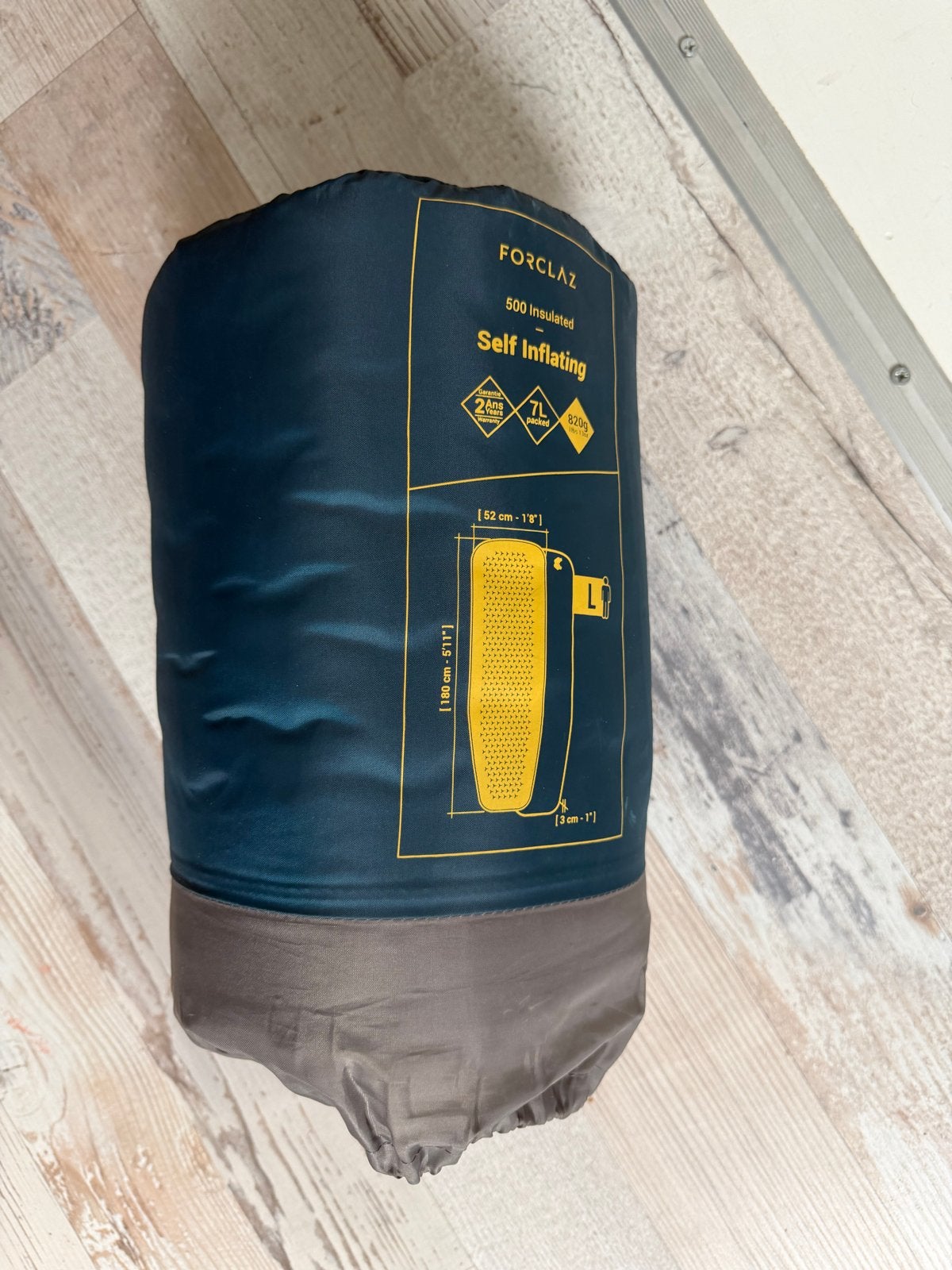 Forclaz 500 Insulated Slaapmat, Ophalen of Verzenden, Zo goed als nieuw