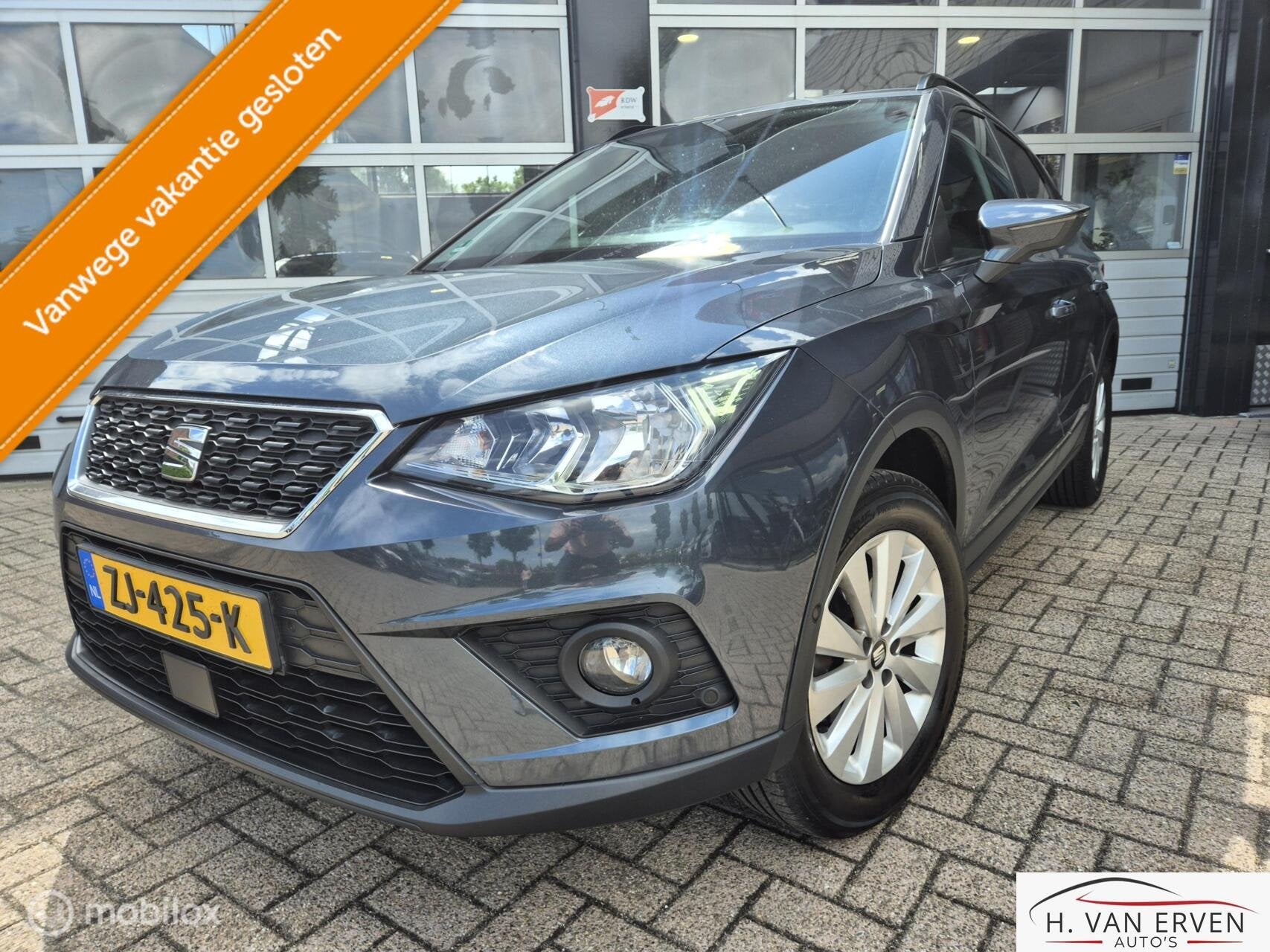 Seat Arona 1.0 TSI Style APPLE CARPLAY ADAPTIVE CRUISE NAP, Auto's, Voorwielaandrijving, 95 pk, 49 €/maand, Origineel Nederlands