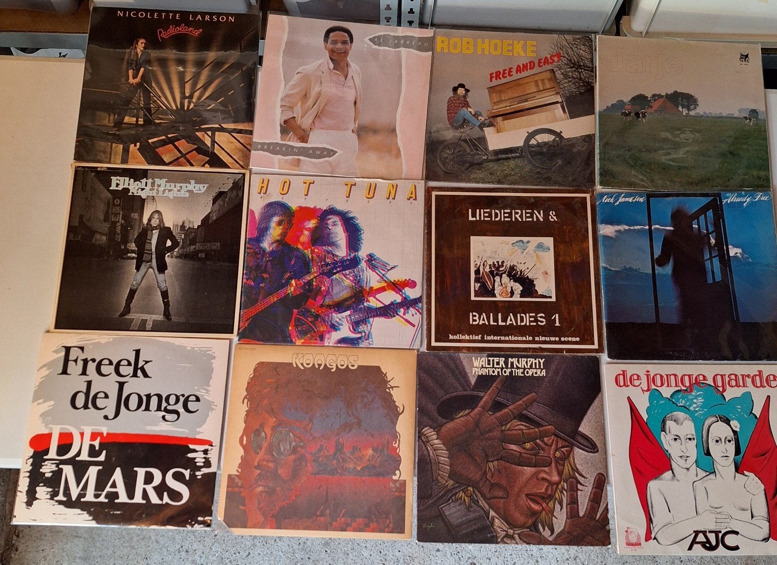 Partij lp's (12 stuks) Freek, Hot Tuna, Jarje,, Ophalen of Verzenden, LP