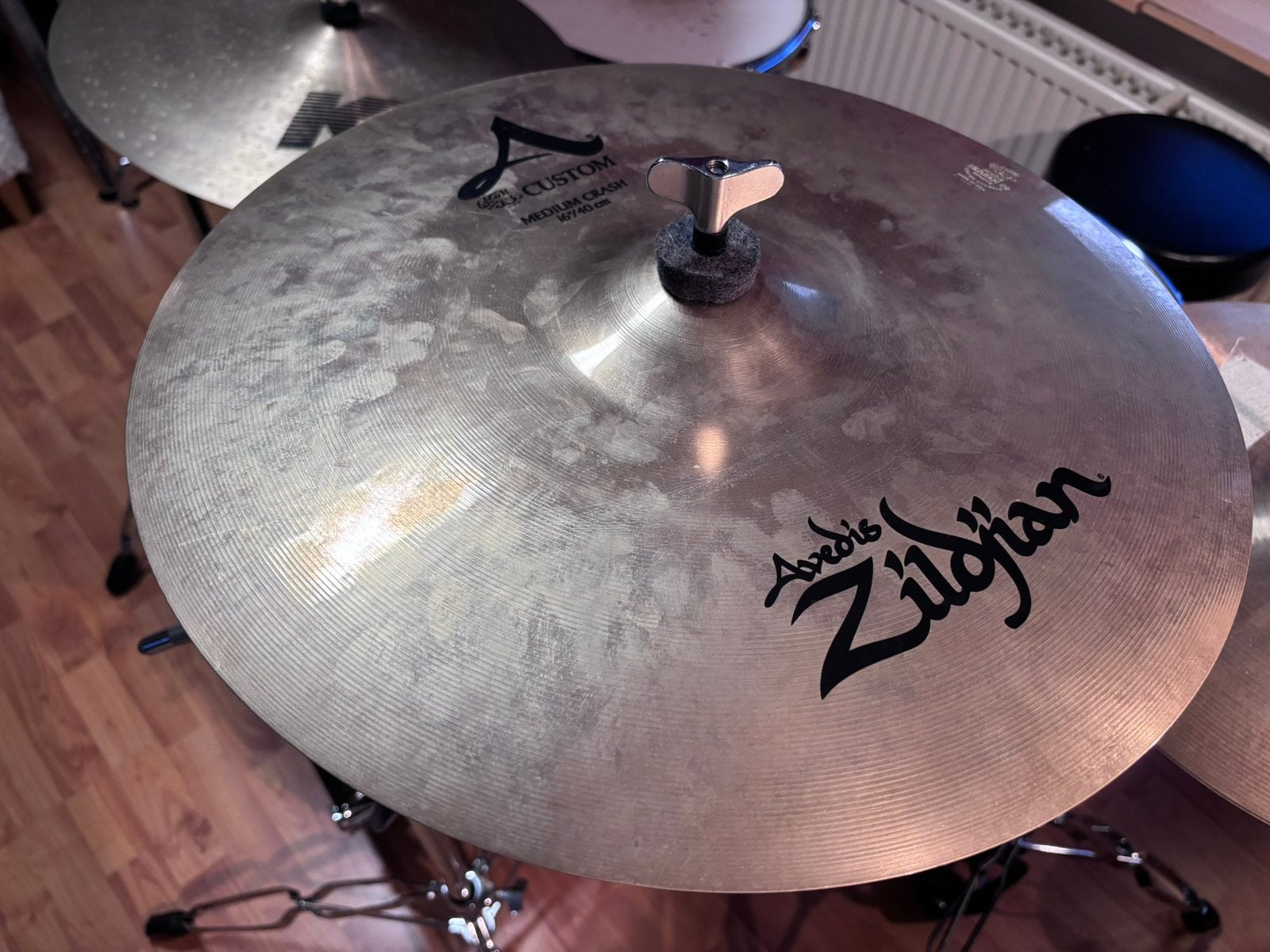 16” Zildjian A Custom Medium Crash, Ophalen of Verzenden, Zo goed als nieuw, Overige merken