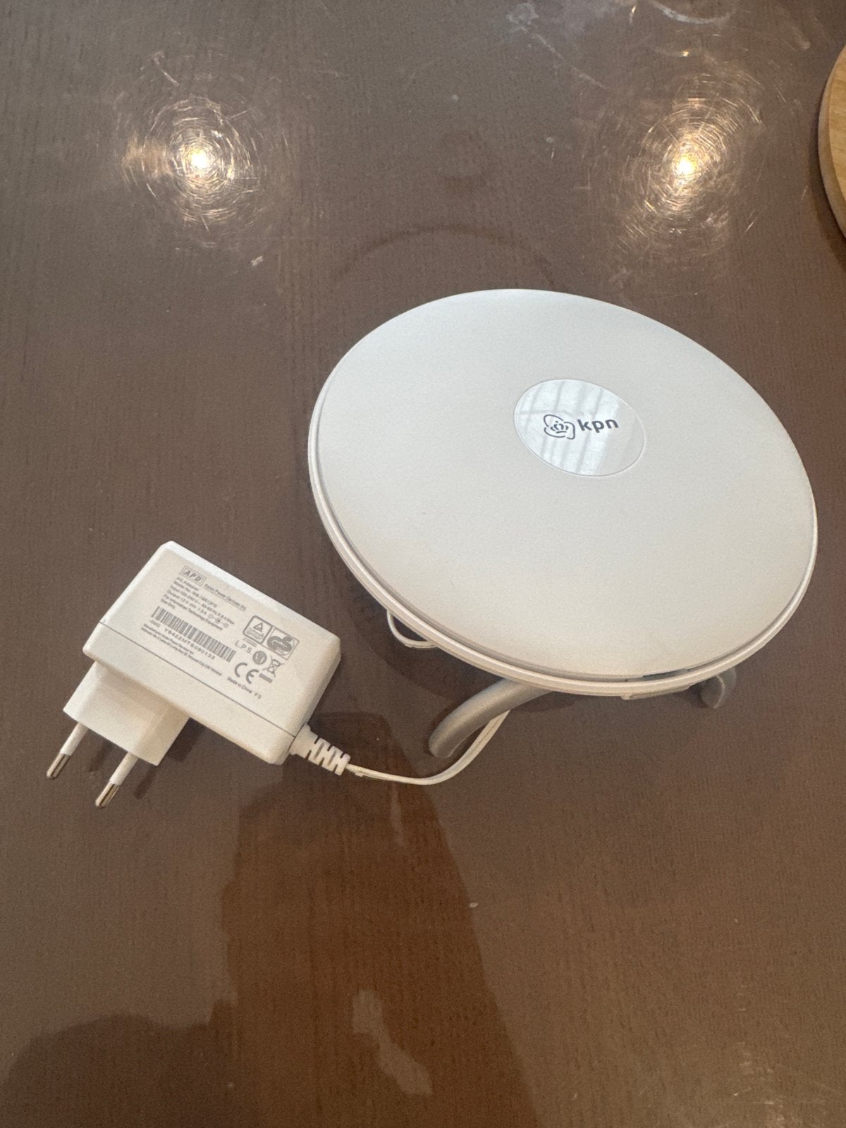 KPN SuperWifi Punt -, Ophalen of Verzenden, Zo goed als nieuw, Router met modem