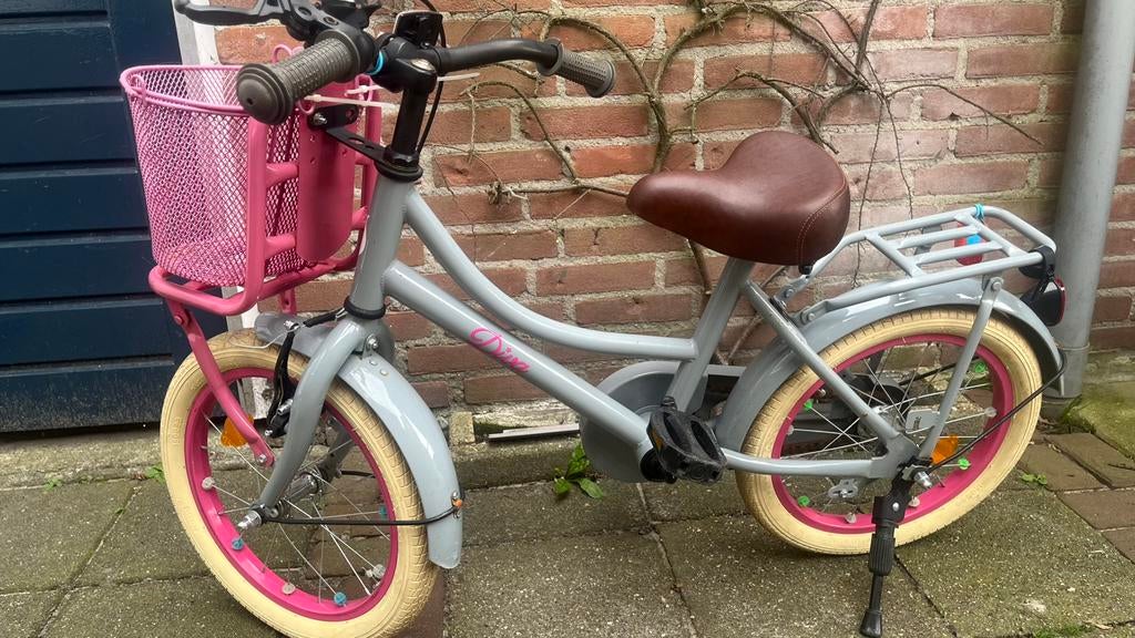 Meisjes fiets Diva, Terugtraprem, Ophalen of Verzenden, 16 inch, Handrem