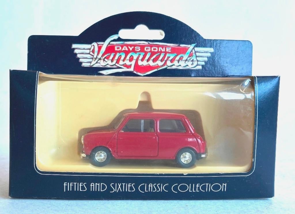 Mini Cooper rood Lledo Days Gone Vanguards VA74001., Ophalen of Verzenden, Zo goed als nieuw, Auto, Vanguards