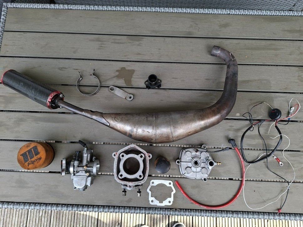 Derbi onderdelen (80 MHR Team Setup), Ophalen of Verzenden, Gebruikt, Overige typen, Derbi