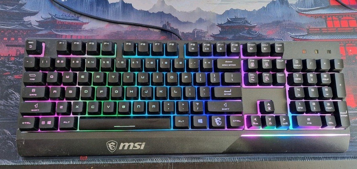 MSI Vigor GK30, Ophalen, Gebruikt, MSI, Gaming toetsenbord