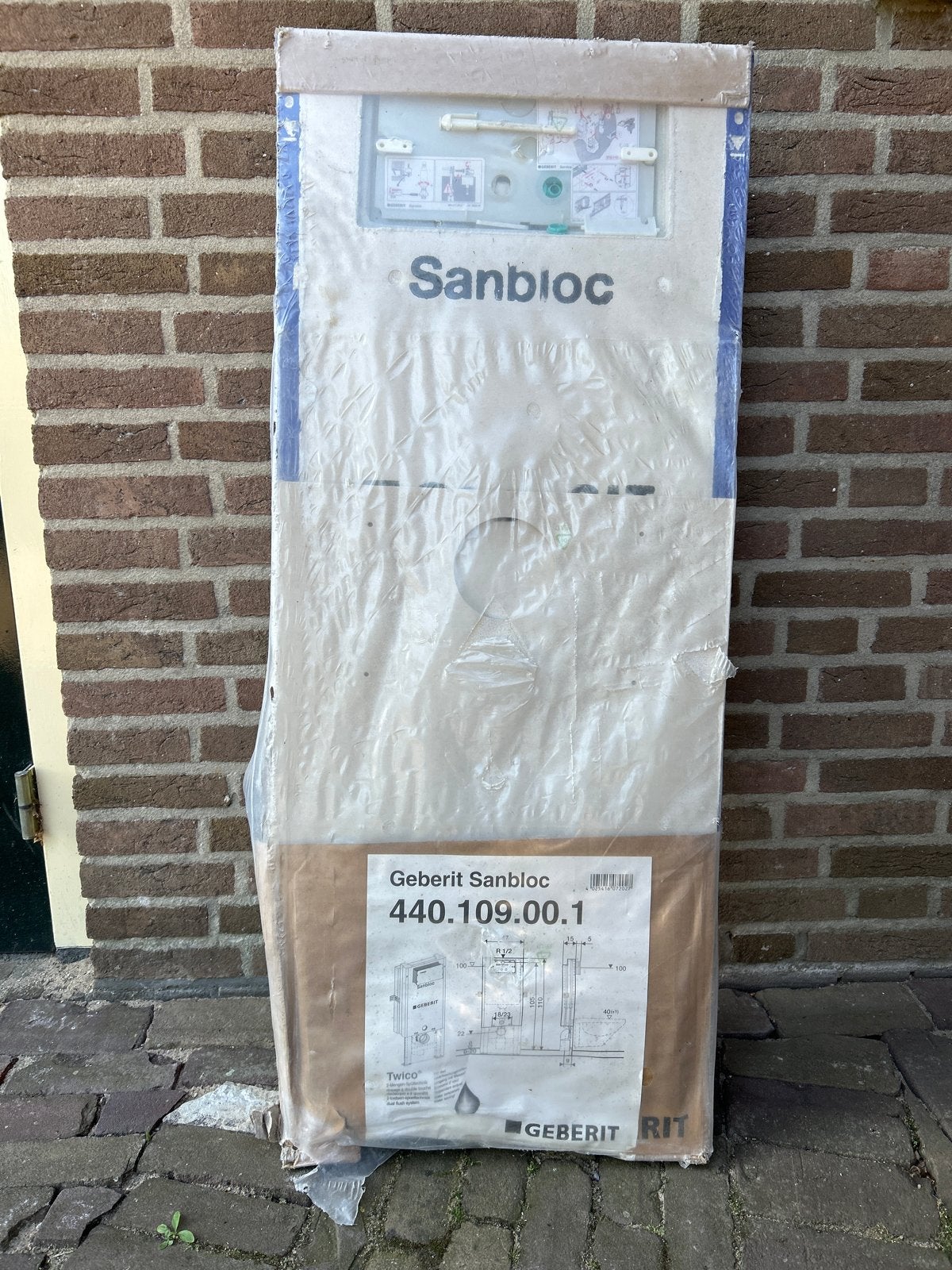 Geberit Sanbloc 440.109.00.1 WC-blokreservoir, Ophalen, Zo goed als nieuw, Toilet