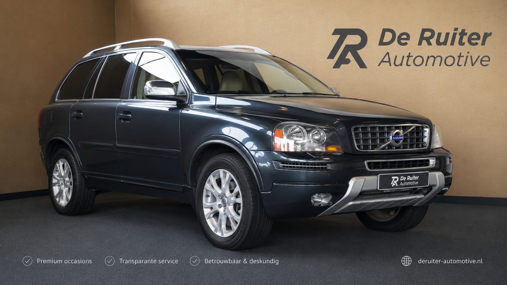 Volvo XC90 3.2 R-Design | 7 pers, Auto's, Euro 5, Gebruikt, 7 stoelen, Leder