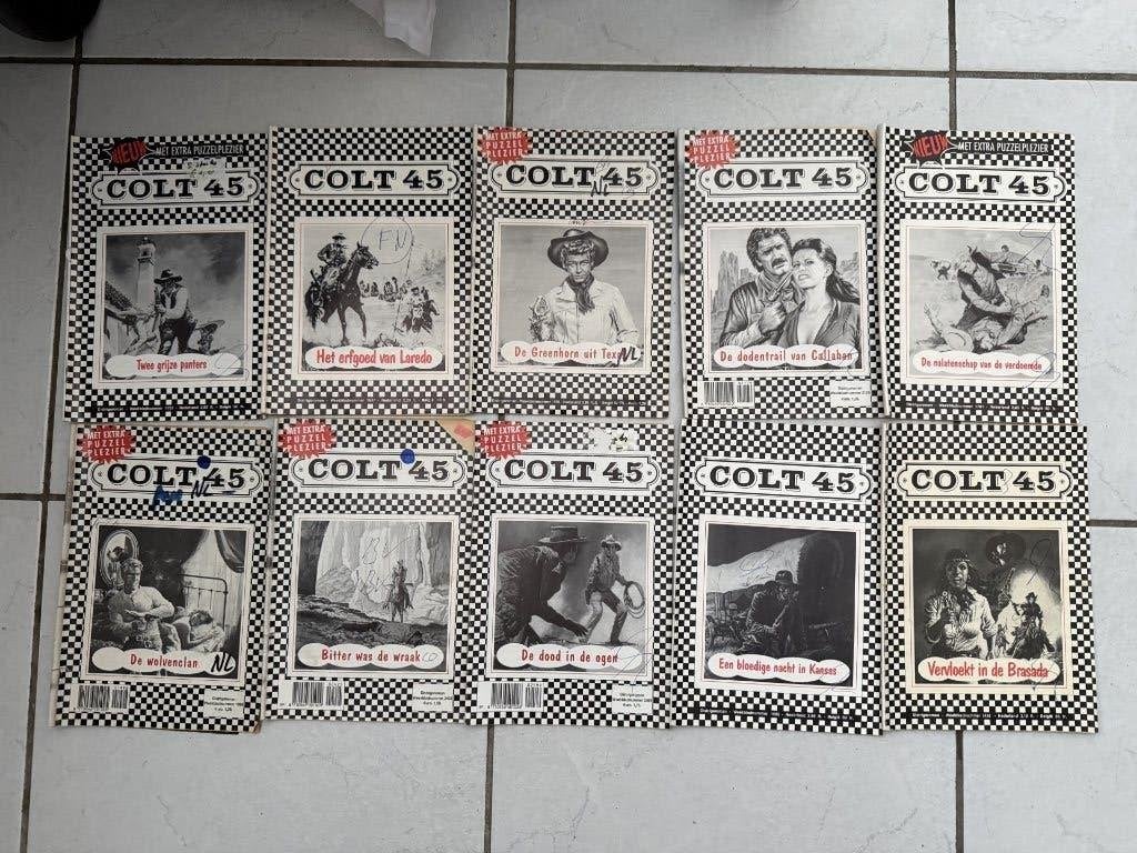 Westerns leesboekjes Colt 45 - Distrigo - western, Ophalen of Verzenden, Gelezen