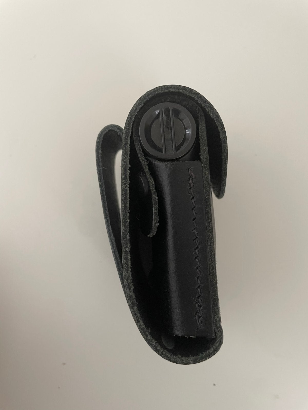 Leren Swissphone Pager Houder, Ophalen of Verzenden, Gebruikt, Bescherming, Universeel