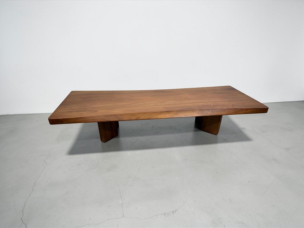Houten salontafel PLANA,  Charlotte Perriand voor Cassina., Huis en Inrichting, Tafels | Salontafels, Zo goed als nieuw, Minder dan 50 cm