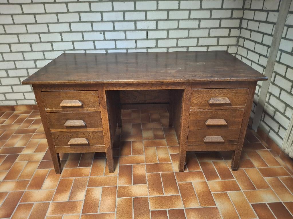 Bureau, Ophalen, Gebruikt, Bruin, Overige typen