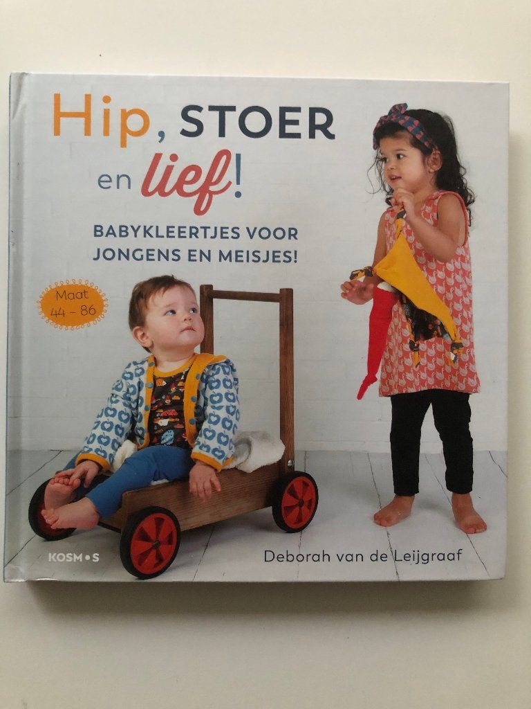 Hip, stoer en lief, Verzenden, Nieuw, Deborah van de Leijgraaf, Borduren en Naaien