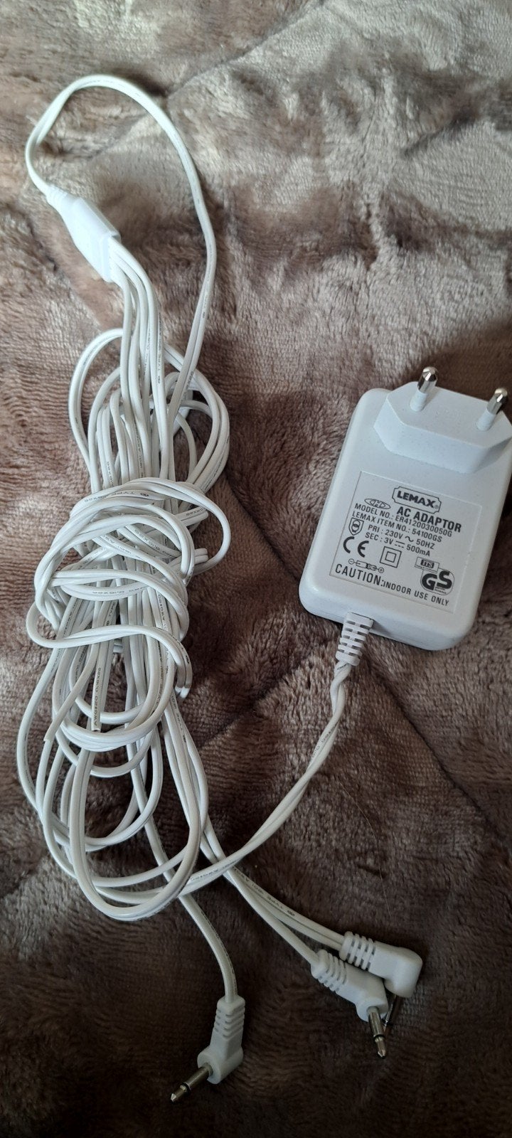 Lemax AC Adapter voor kersthuisjes en accessoires, Ophalen, Gebruikt, Overige stijlen, Kunststof