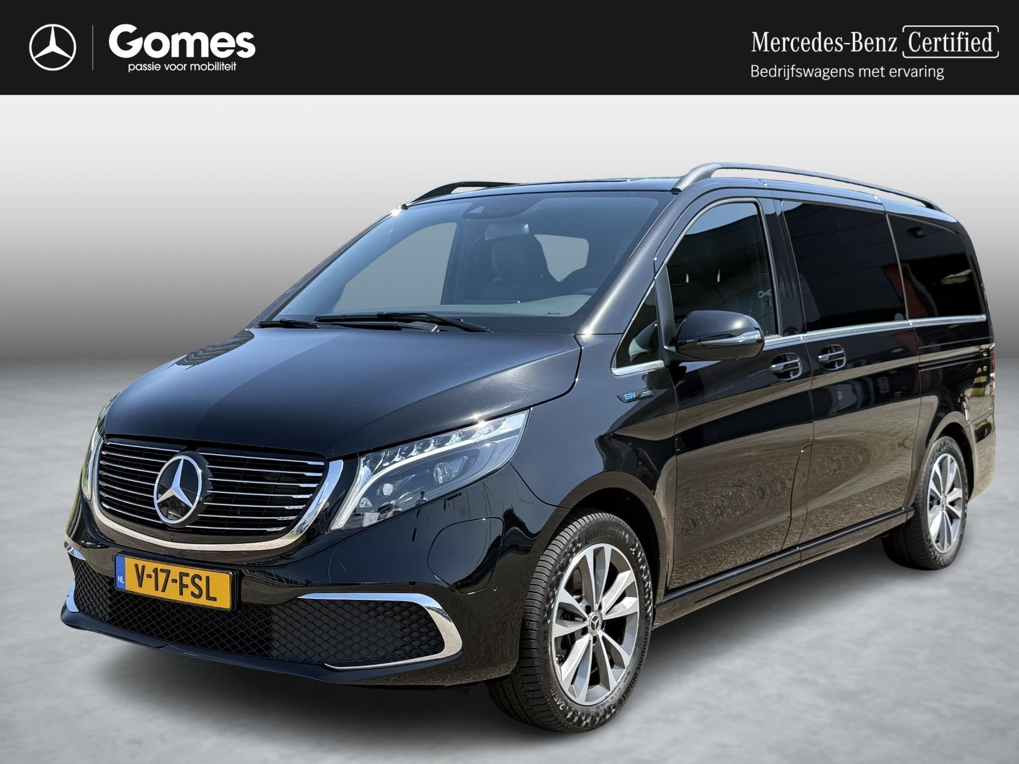 Mercedes-Benz EQV 300 L2 90kWh | Grijskenteken | 2-pers | fu