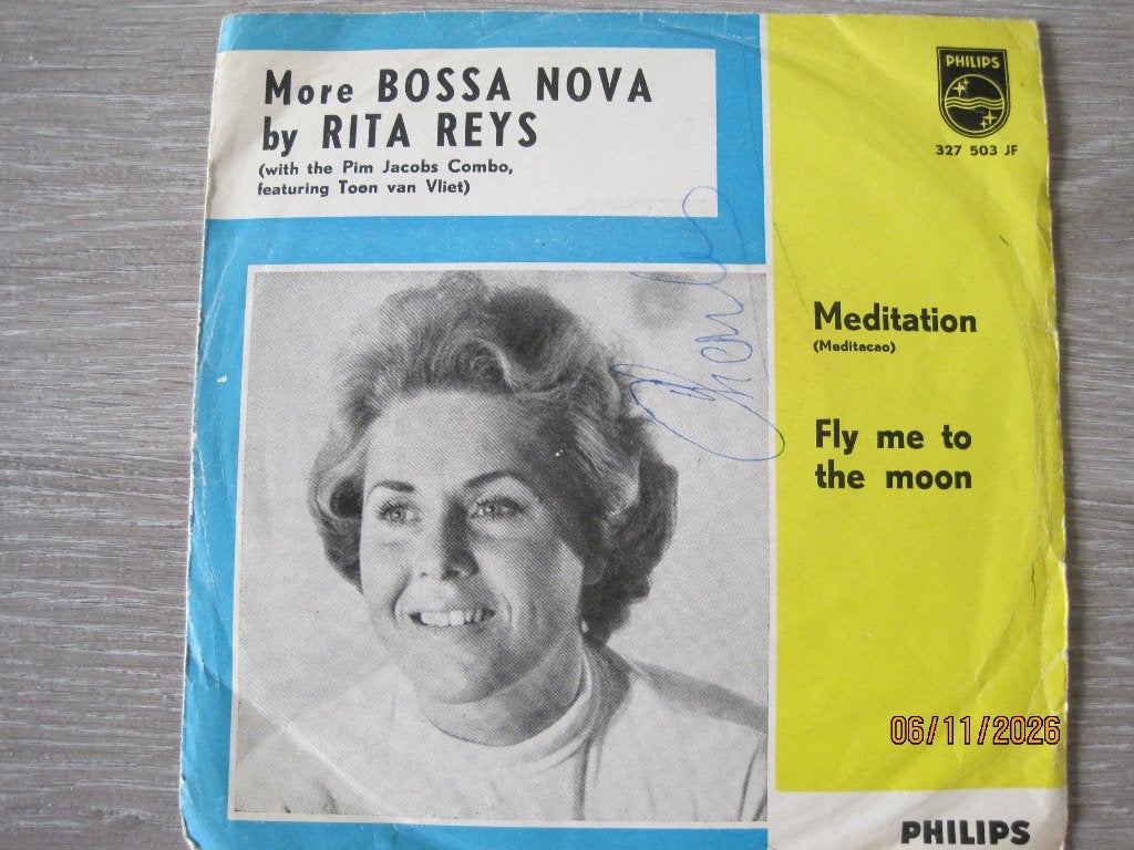 Rita Reys   -   Meditation, Cd's en Dvd's, Vinyl Singles, Gebruikt, Fotohoes, 7 inch, Single