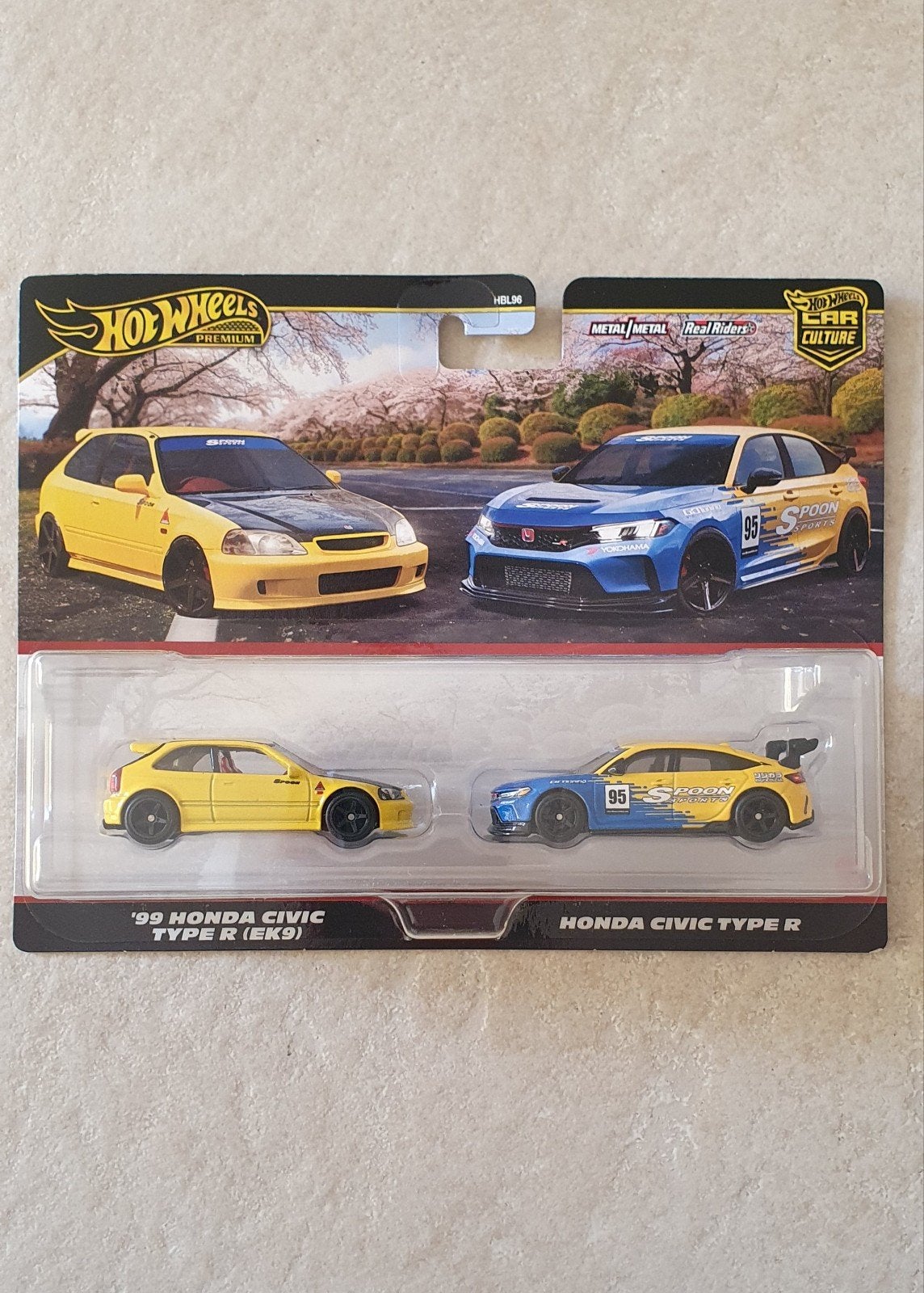 Hot Wheels Premium Car Culture Honda Civic Type R Set, Ophalen of Verzenden, Nieuw, Auto