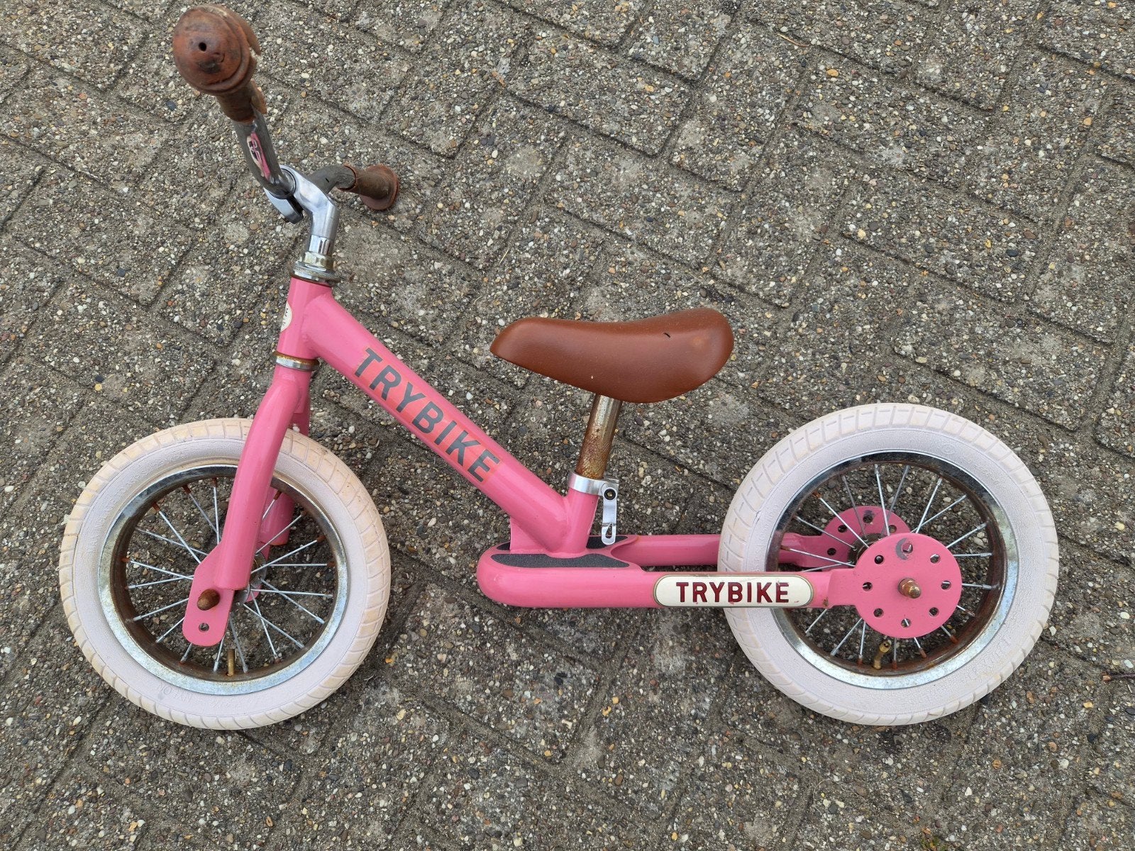 Roze Trybike loopfiets - Gebruikt, Ophalen, Gebruikt, Minder dan 16 inch, Trybike