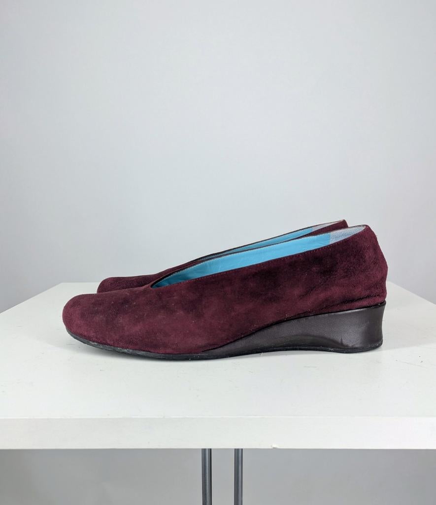 Thierry Rabotin  bordeaux balerinas/instappers, Kleding | Dames, Schoenen, Geen idee, Thierry Rabotin, Zo goed als nieuw, Thierry Rabotin