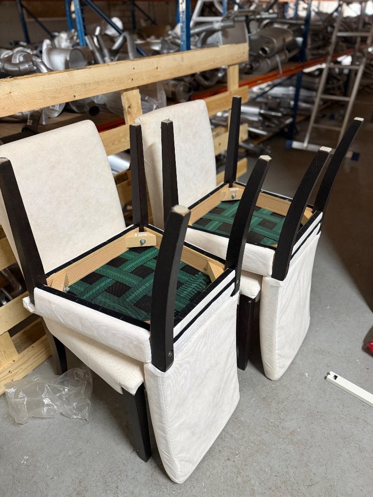 Eetkamerstoelen, Huis en Inrichting, Stoelen, Ophalen, Gebruikt, Overige kleuren, Vier