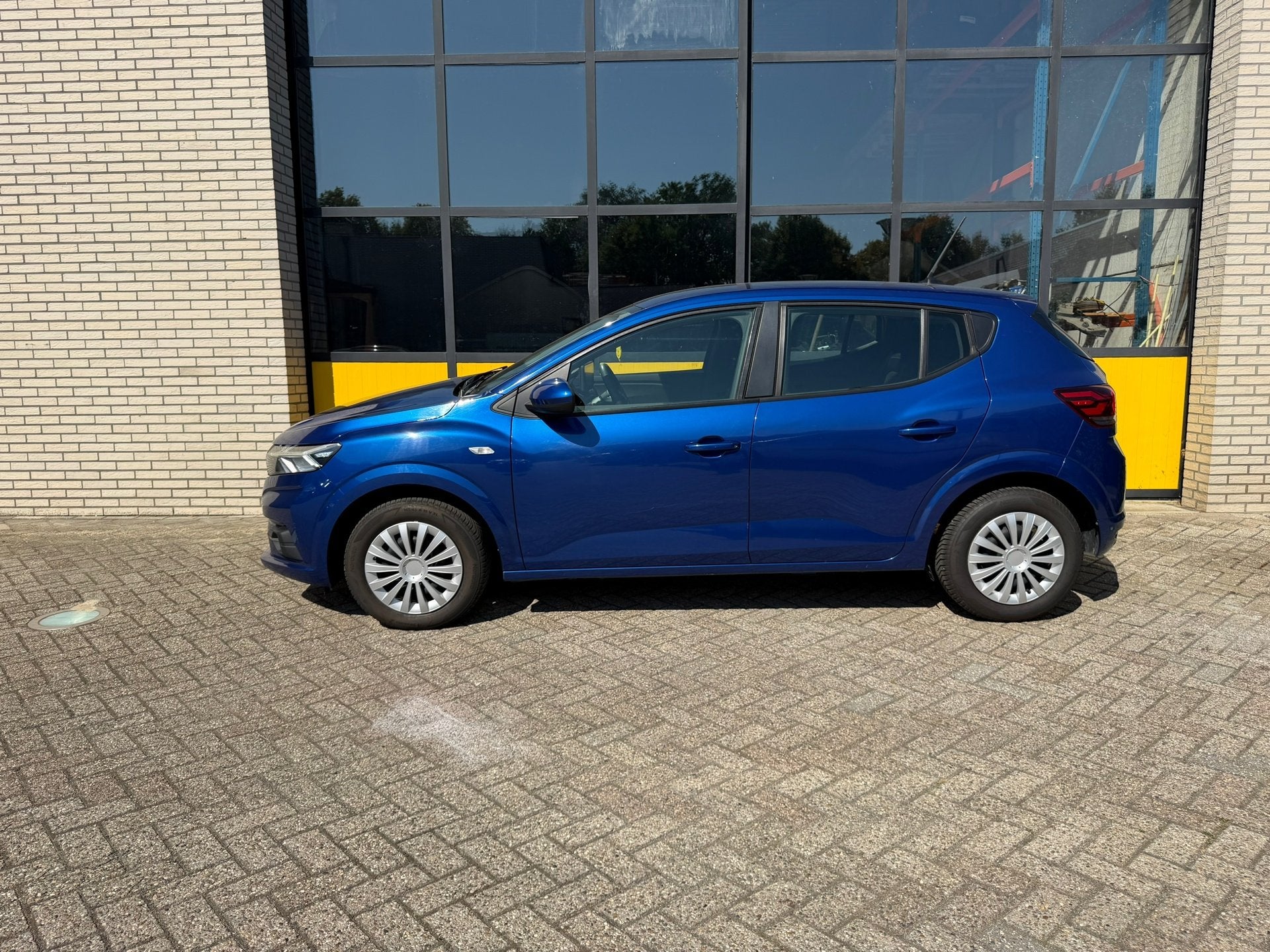 Dacia SANDERO 1.0 TCe 90 Expression, Auto's, Voorwielaandrijving, Gebruikt, Euro 6, Blauw