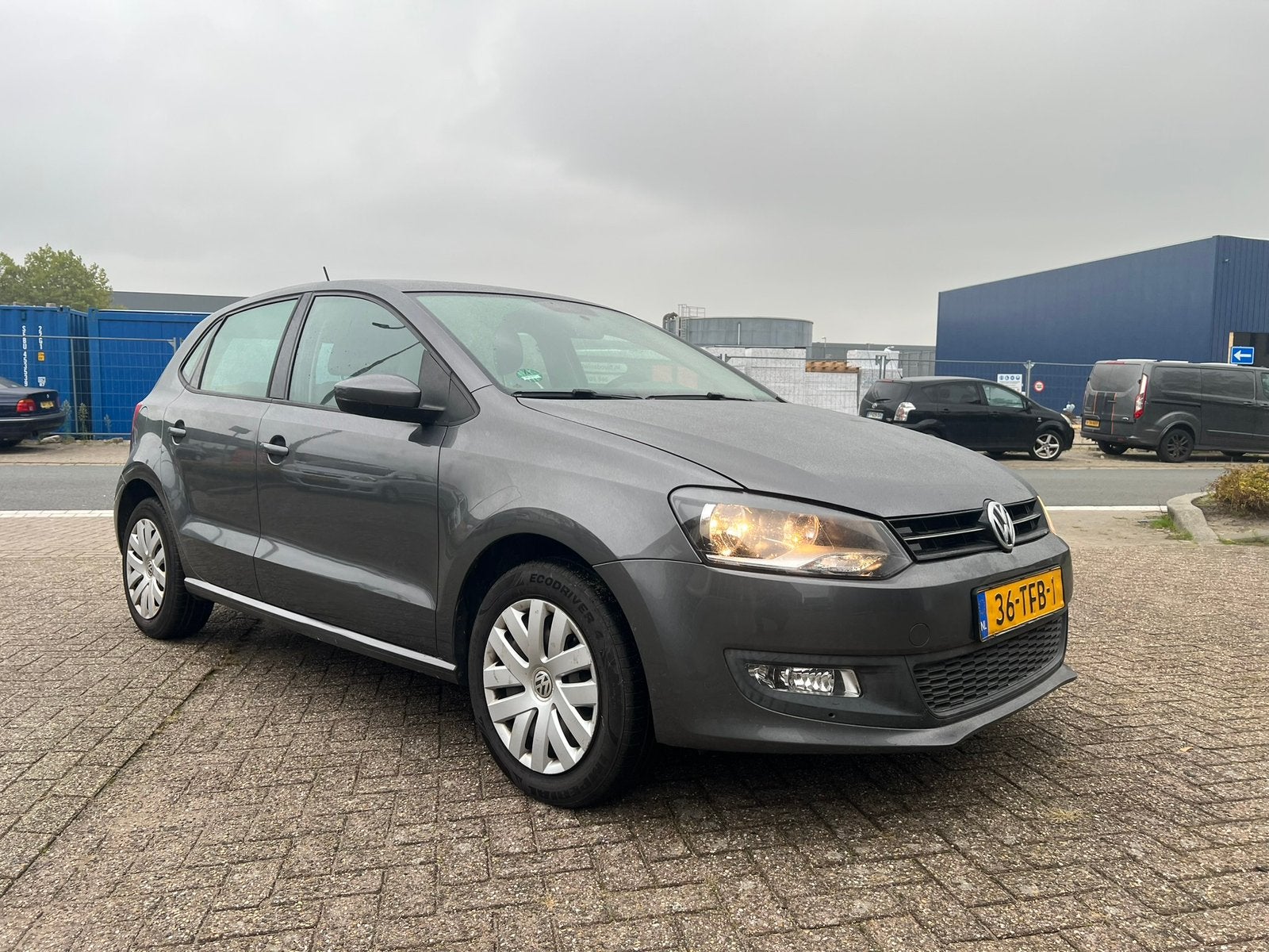 Volkswagen Polo 1.2 TSI 66KW 2012 Grijs, Voorwielaandrijving, 40 €/maand, 4 cilinders, Origineel Nederlands