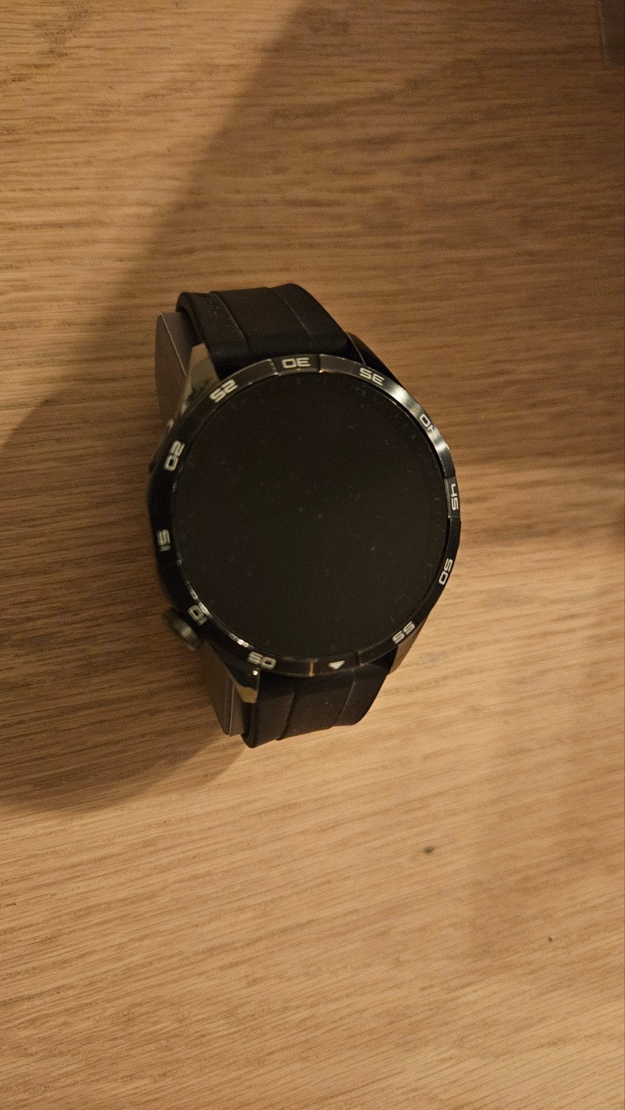 Stijlvolle Zwarte Smartwatch - Zo goed als nieuw, Onbekend, Zwart, Ophalen of Verzenden, Zo goed als nieuw