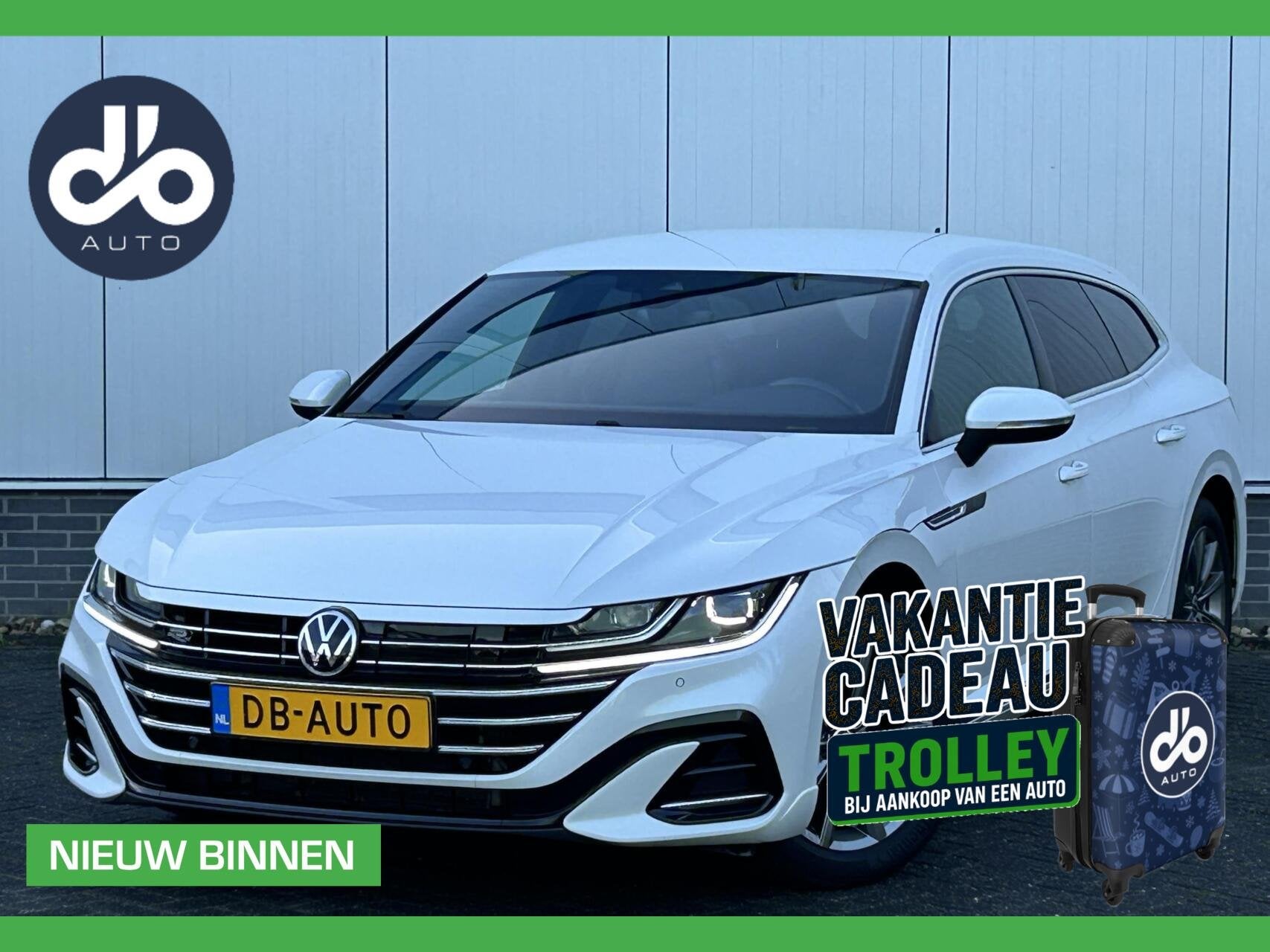 Volkswagen Arteon Shooting Brake 1.4 TSI eHybrid R-Line Busi, Auto's, Arteon, Gebruikt, Zwart, Wit
