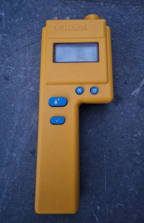 Delmhorst P-2000 Vochtmeter Nieuw, Ophalen of Verzenden, Nieuw, Vocht of Vloeistof