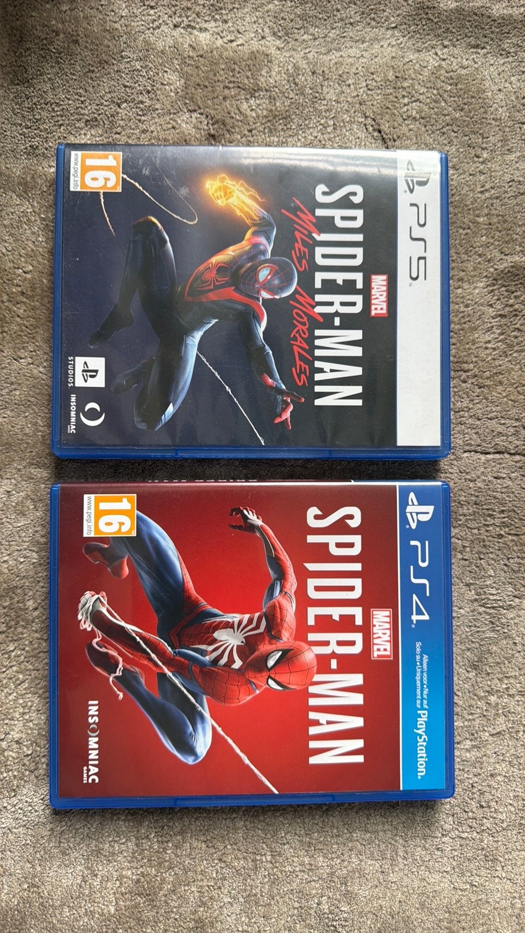 Marvel's Spider-Man PS5: Miles Morales & Spider-Man I, Spelcomputers en Games, Games | Sony PlayStation 5, Ophalen, Zo goed als nieuw