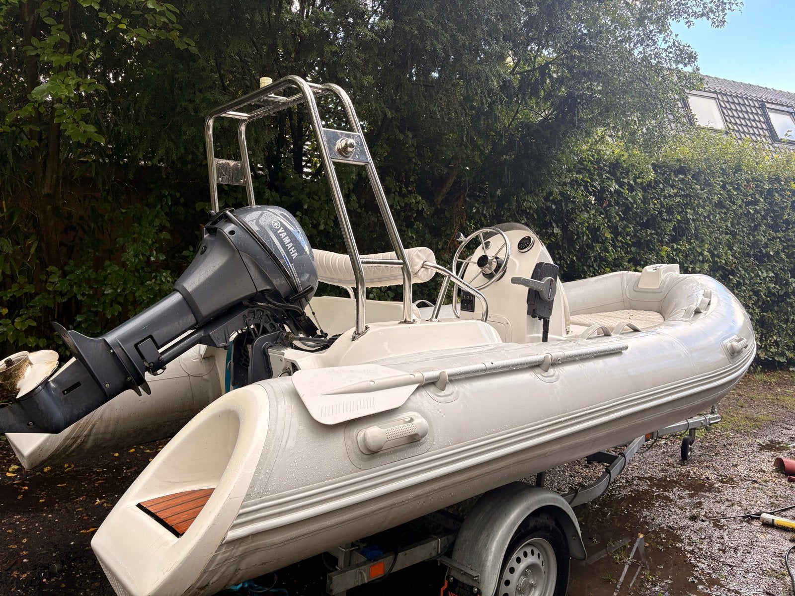 390 RIB met Yamaha 9.9 Pk buitenboordmotor bj 2021
