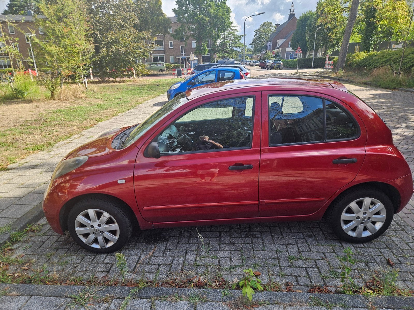 Nissan Micra 1.2 48KW 5DR 2007 Rood, 40 €/maand, 4 cilinders, Origineel Nederlands, Micra