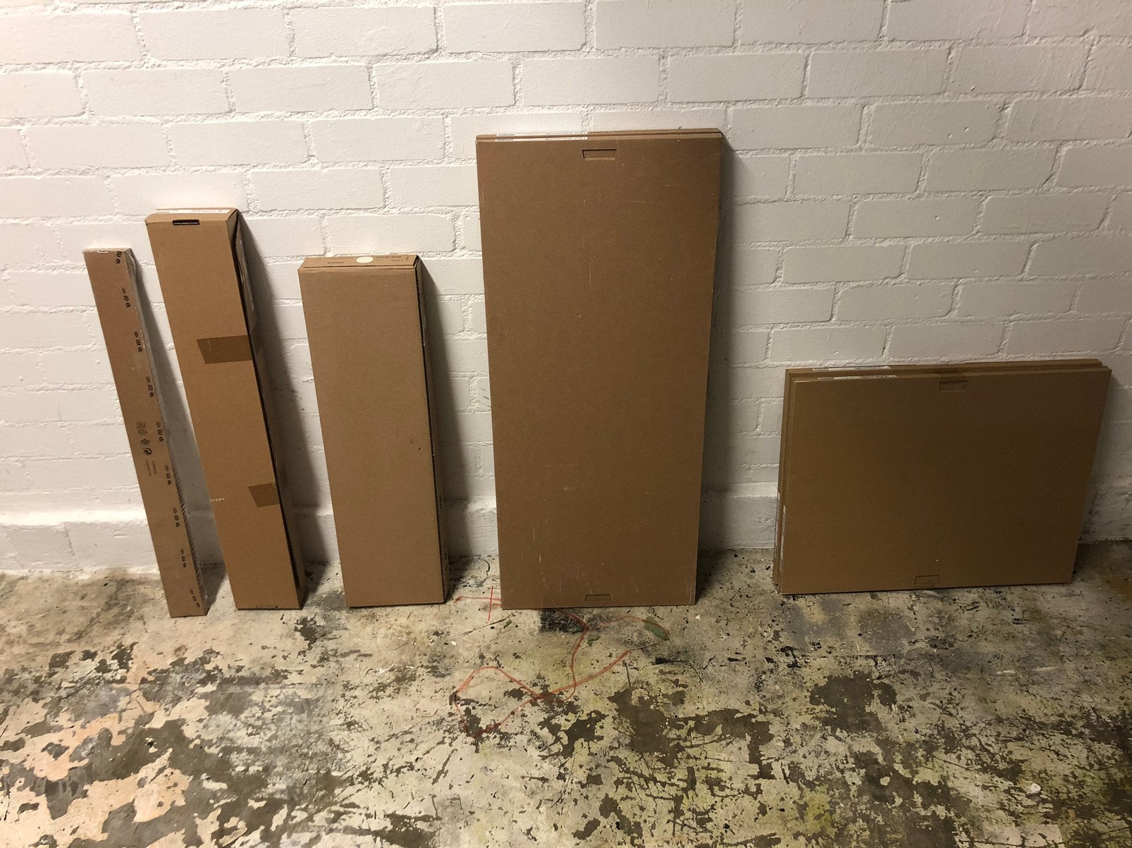 Dichte IKEA dozen, Ophalen, Nieuw
