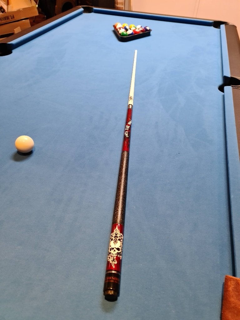 BuckShot Manhattan 9ft Pooltafel (Compleet, met Ball-Return), Sport en Fitness, Biljarten en Poolen, Zo goed als nieuw, Pooltafel