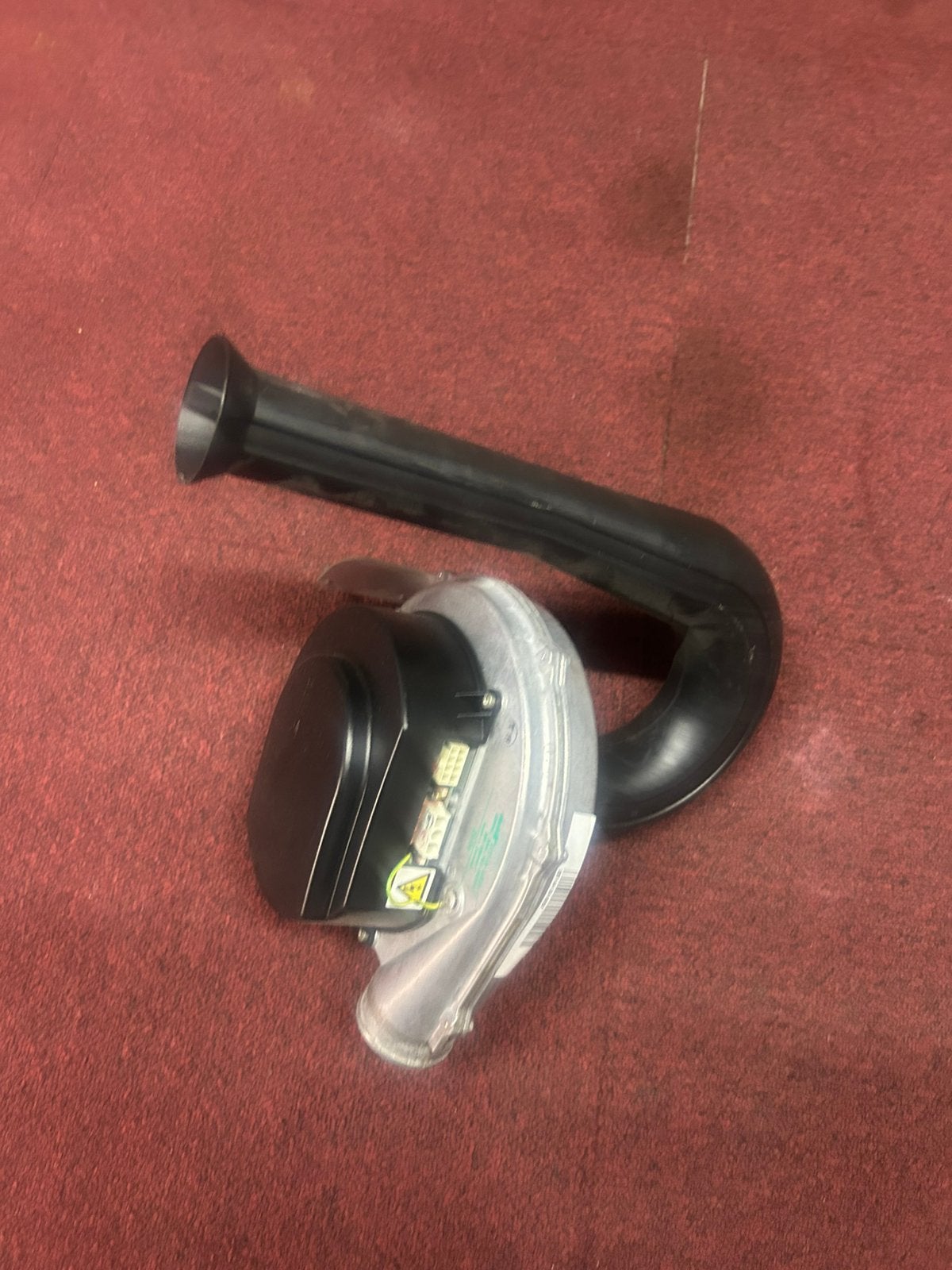 Nefit ventilator aluminium model, Ophalen of Verzenden, Zo goed als nieuw