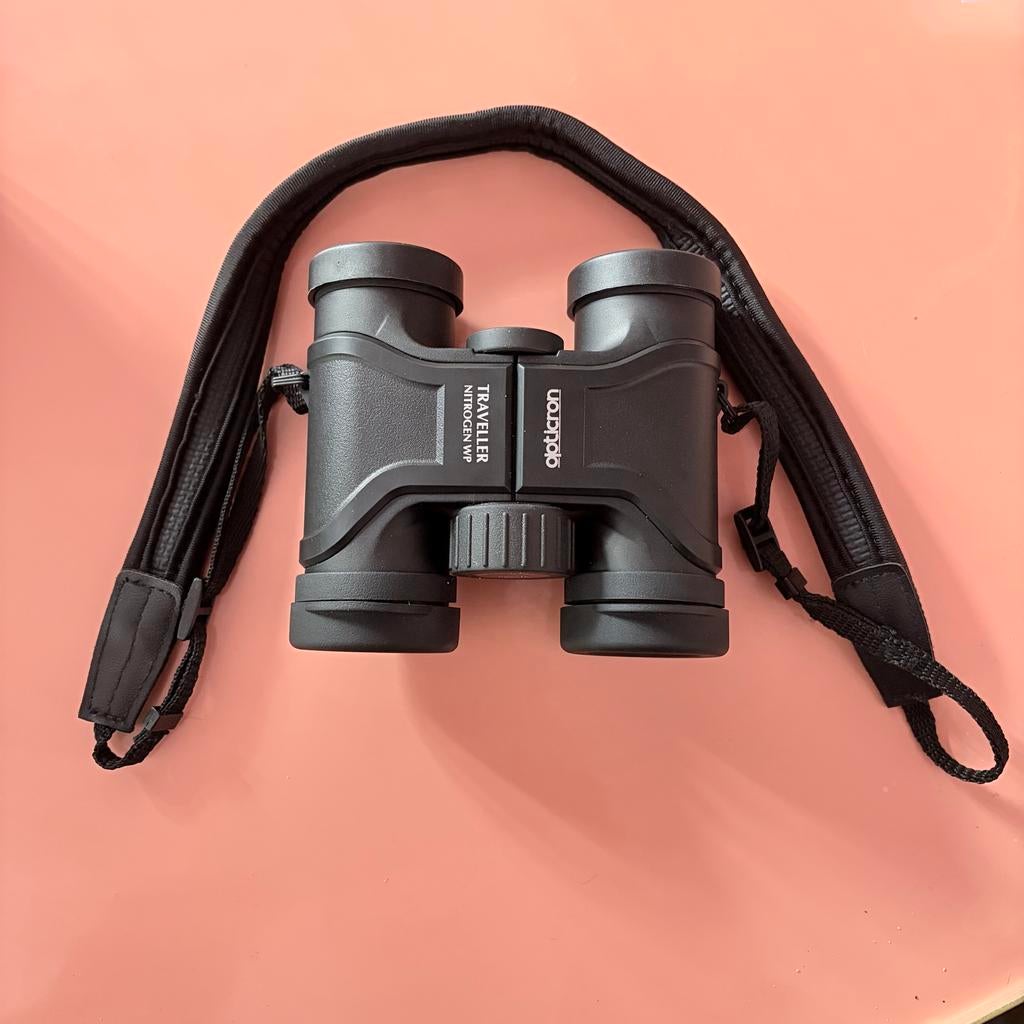 Opticron Traveller Nitrogen WP verrekijker, Dakkant (recht), Ophalen of Verzenden, Zo goed als nieuw, 8 tot 12x