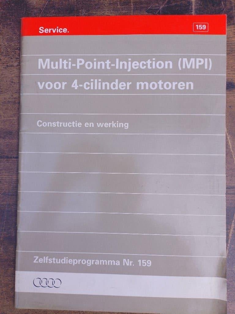 Dealer werkplaatsboek Audi 80 MPi  4 cilinder motor, Ophalen of Verzenden, Gelezen, Audi