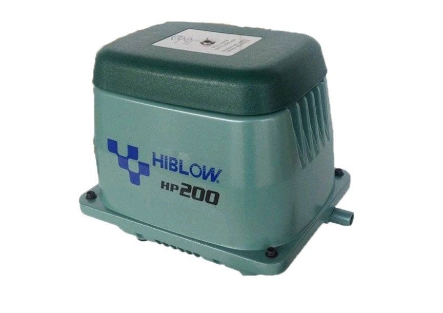 Hiblow HP-200 Luchtpomp voor vijver - Stil en Krachtig, Ophalen, Zo goed als nieuw, Overige typen