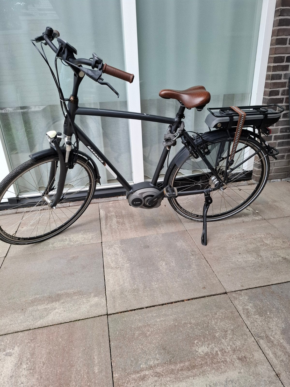 baravus ego milano e bike heren, Ophalen, Velgrem, Versnellingen, Batavus